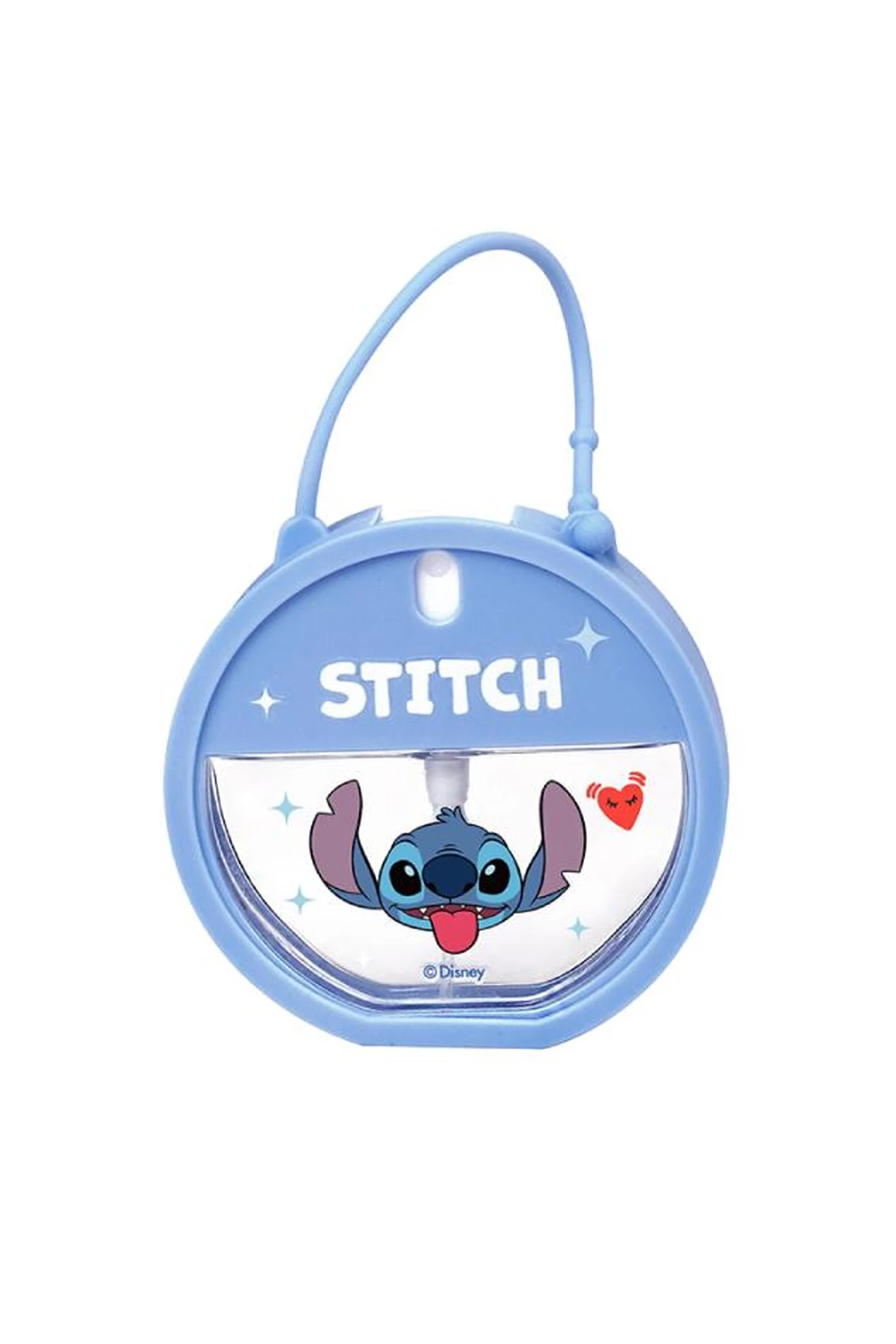 Disney Lilo & Stitch Lisanslı Yuvarlak Mini Parfüm Sprey Şişesi (Stitch)