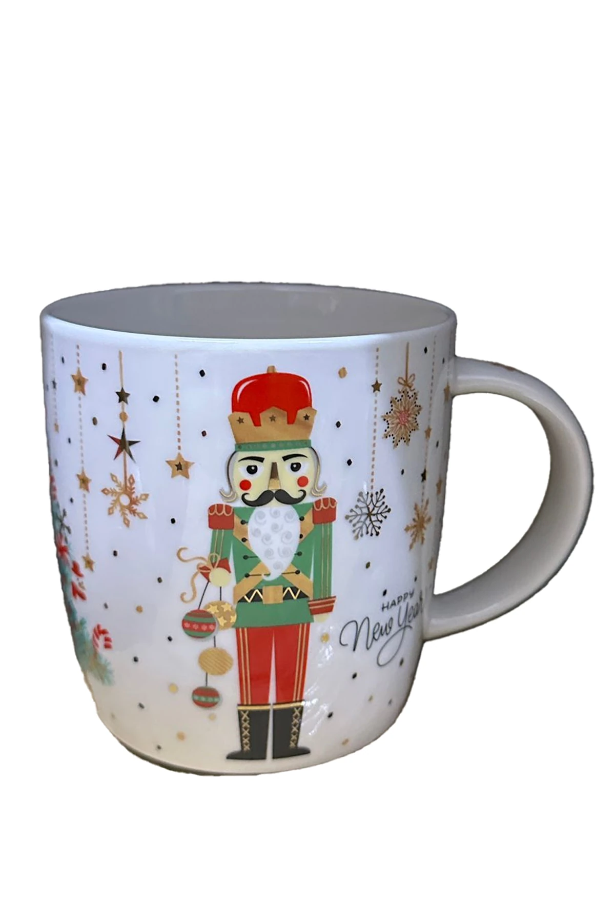 Yeni Yıl Temalı Porselen Kupa