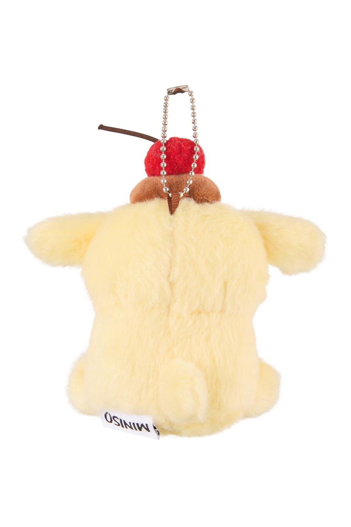 Sanrio Lisanslı Kiraz Serisi Peluş Çanta Süsü Anahtarlık 10Cm - Pompompurin