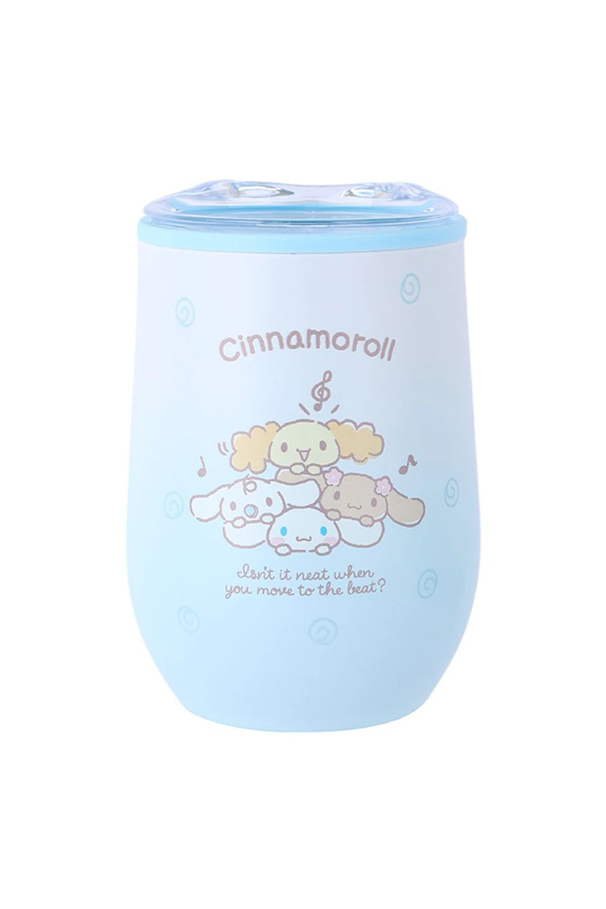 Sanrio Lisanslı Kapaklı Su Kabı (360Ml) - Cinnamoroll (Outlet)