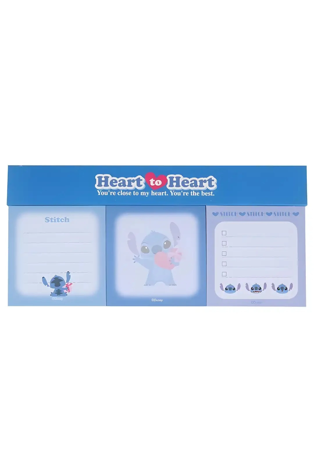 Disney Lilo & Stitch Lisanslı Not Kağıdı (3*50 Yaprak, Stitch)