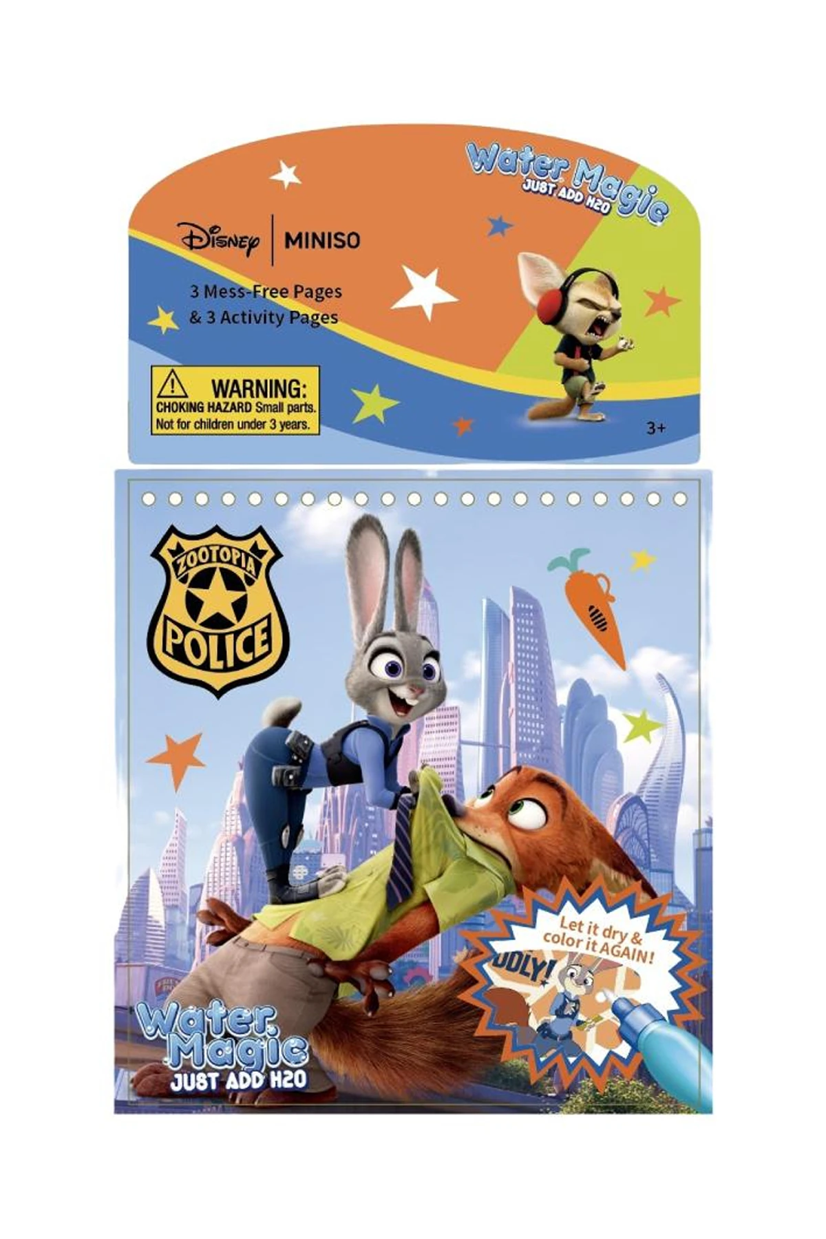 Disney Zootropolis Lisanslı Sihirli Mürekkepli Boyama Kitabı