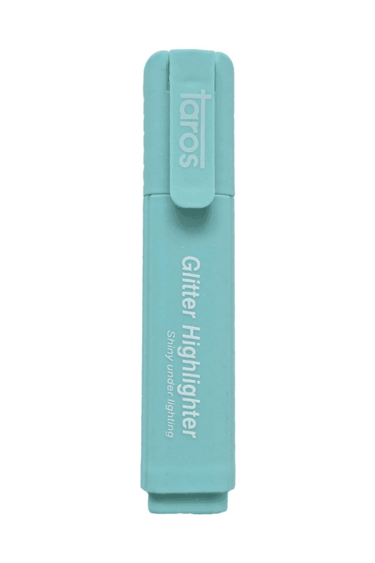 Taros Glitter Highlighter 4'Lü Fosforlu Kalem Seti