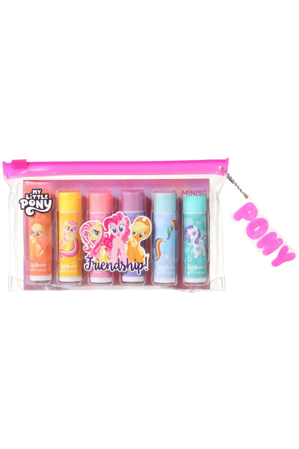 My Little Pony Lisanslı Çantalı 6'lı Lip Balm Seti