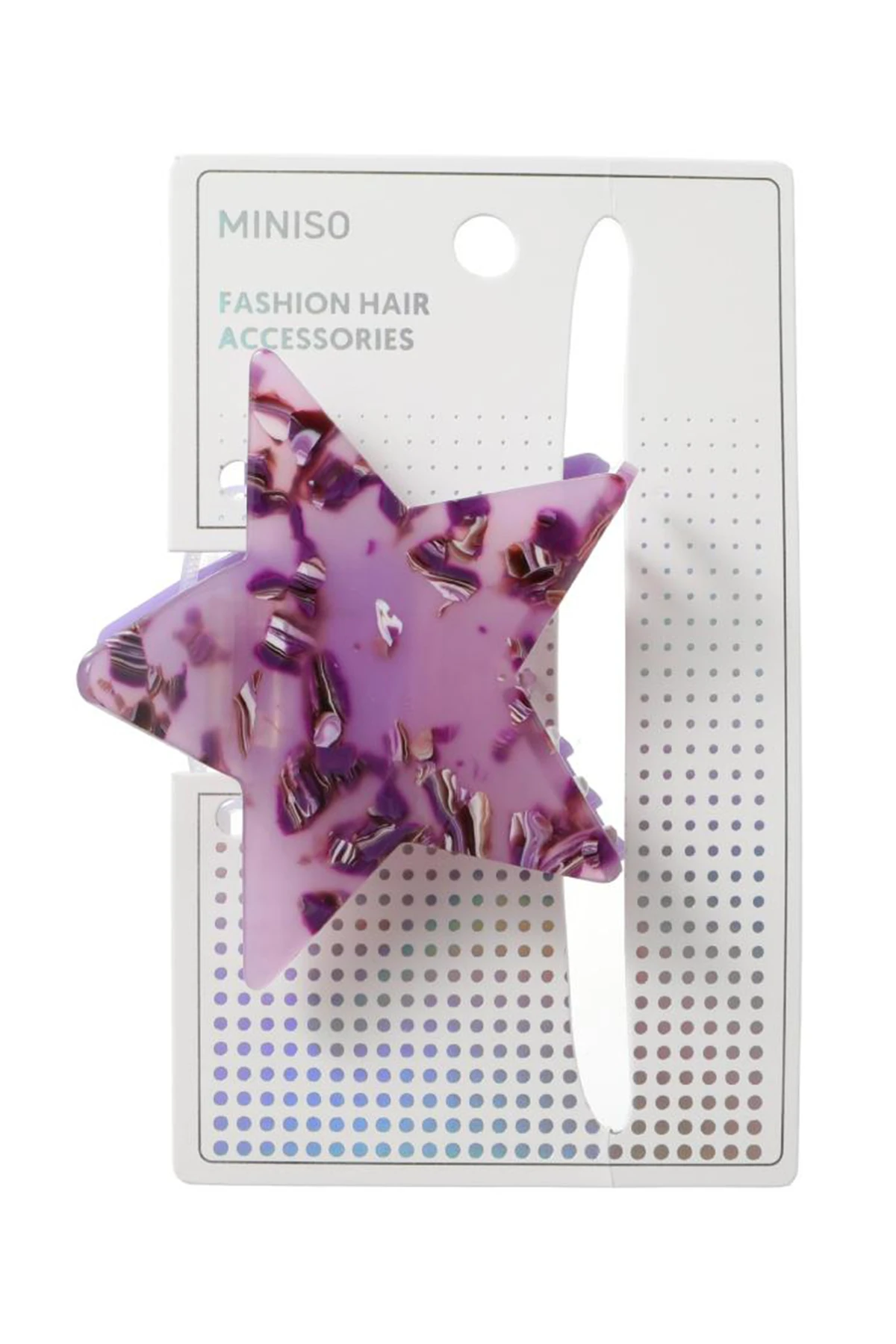 Yıldız Desenli Kıskaç Toka Seti