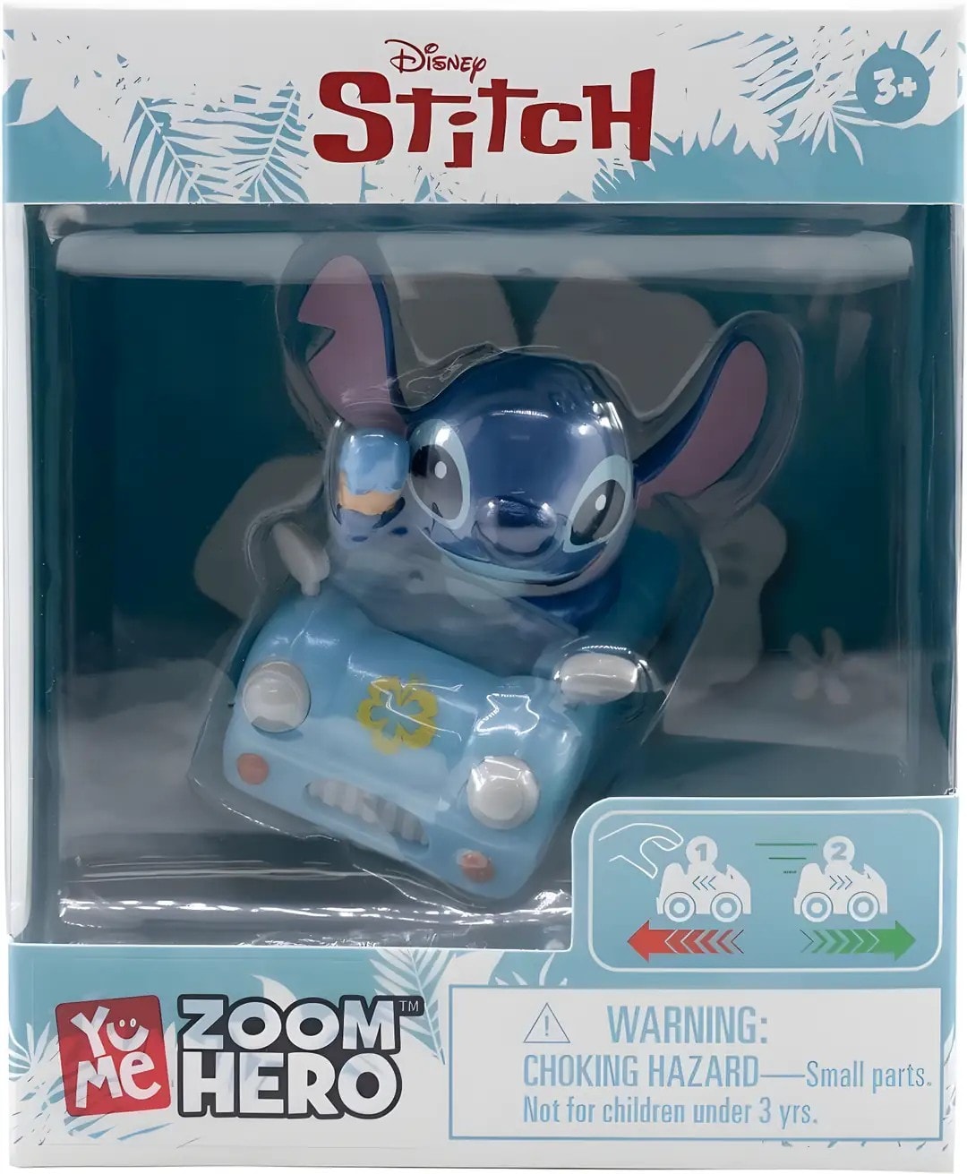 Yume Zoom Hero Stitch Çek Bırak Araba Figür