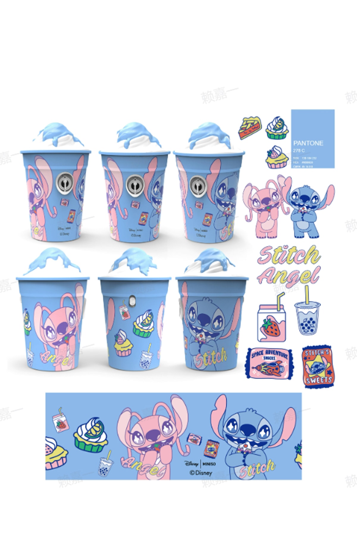 Disney Lilo&Stitch Lisanslı Parti Serisi Dondurma Baloncuk Makinesi