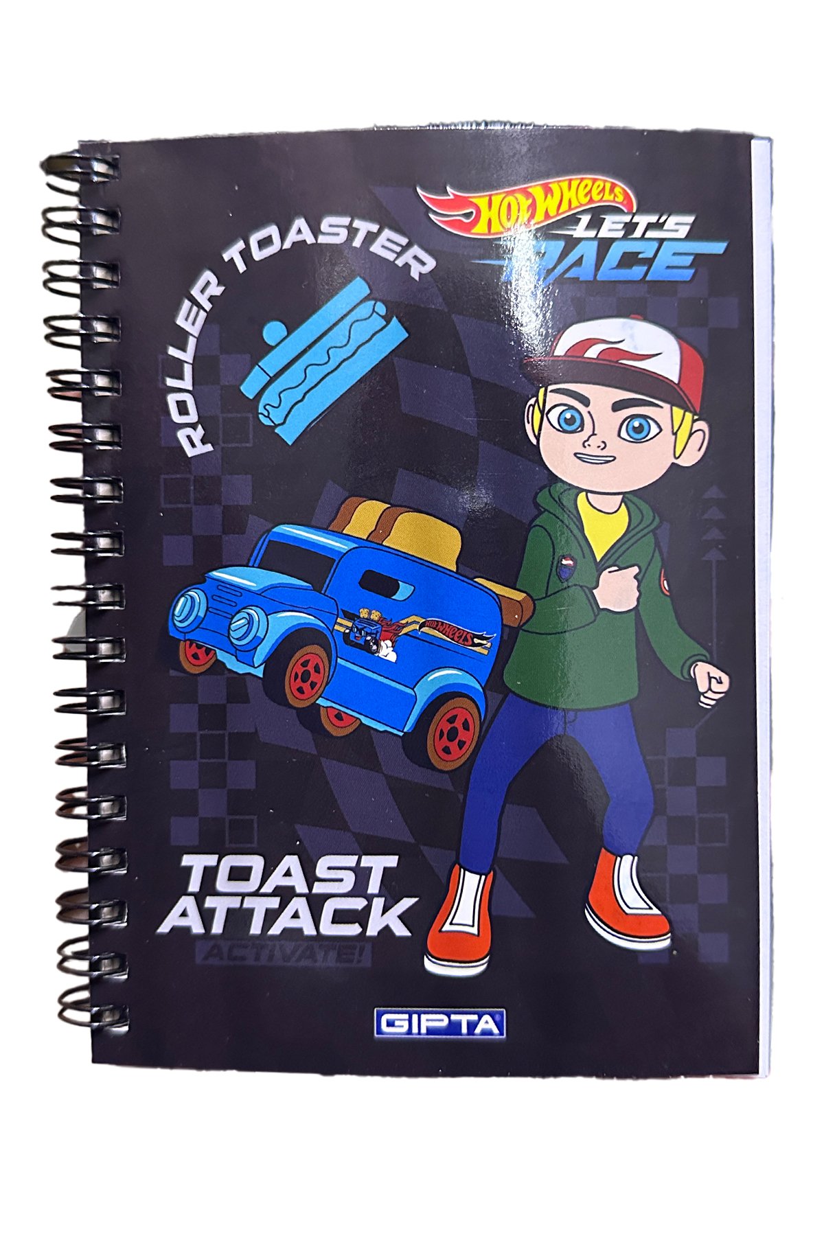 Gıpta Hot Wheels A6 Defter Çizgili 80Yp