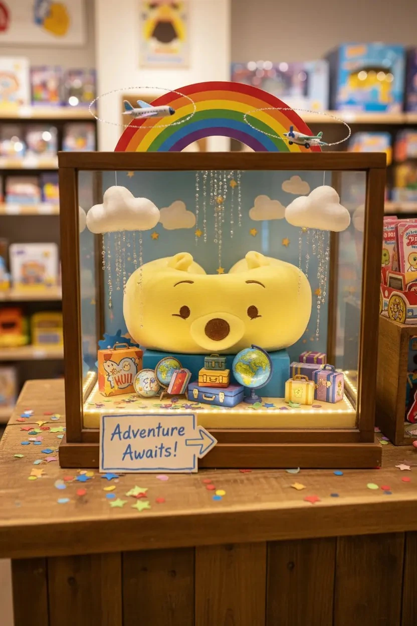 Disney Winnie the Pooh Lisanslı Hafızalı Boyun Yastığı (Pooh)