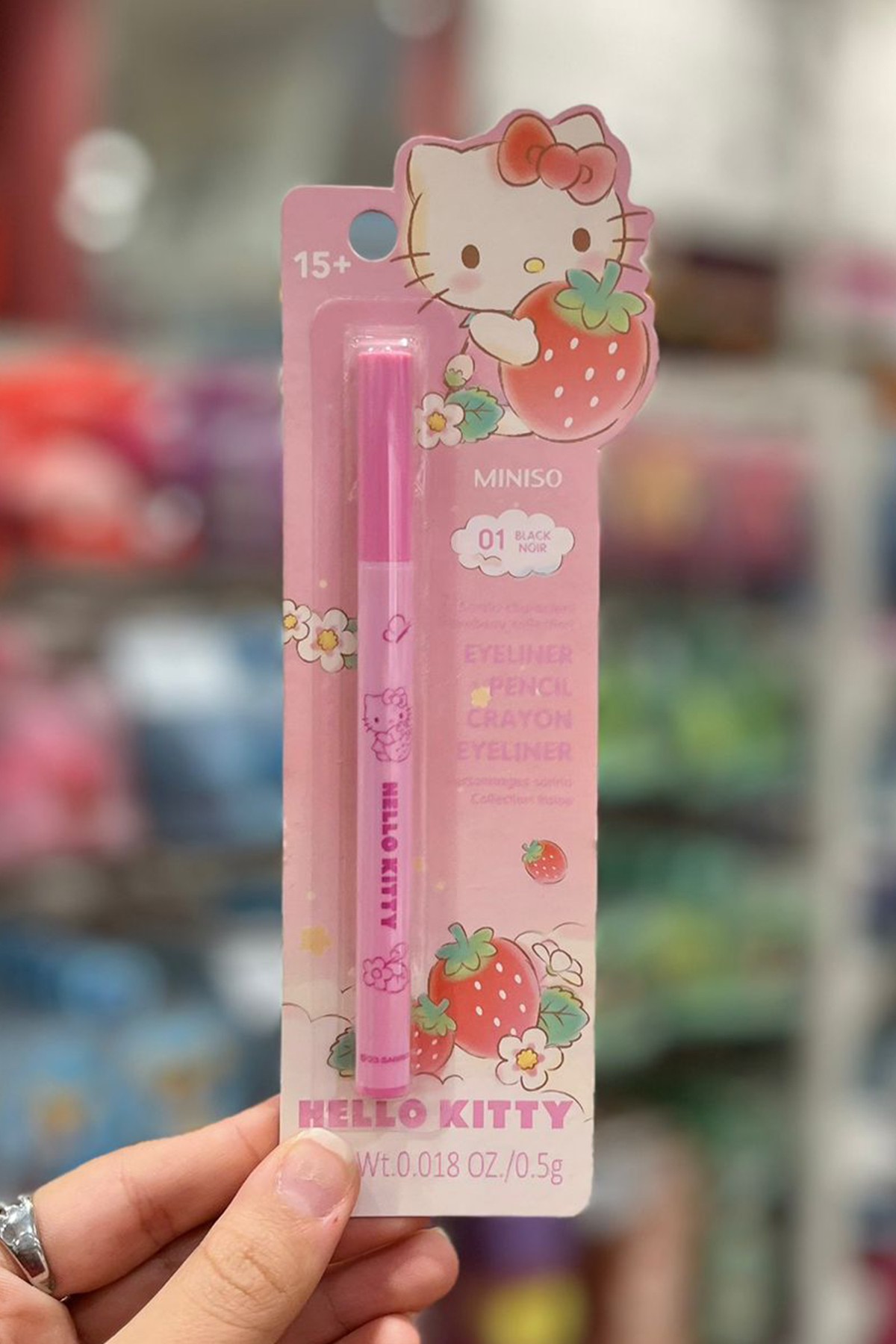 Sanrio Lisanslı Hello Kitty Eyeliner - Siyah