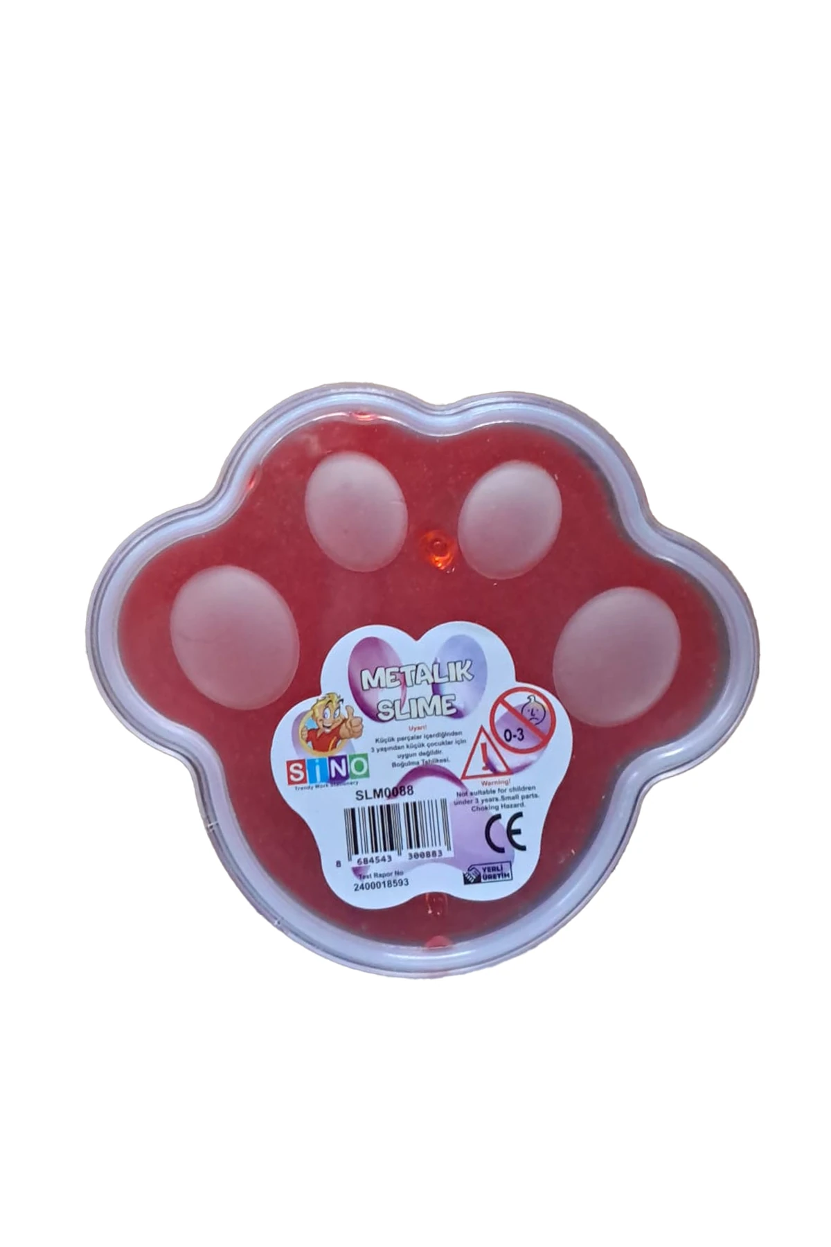 Sino Pati Kutulu Slime 140 Gr. Metalik