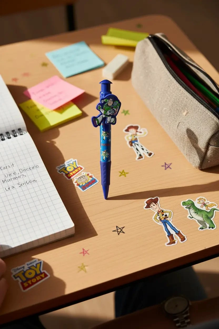 Disney Pixar Koleksiyonu Büyük Karakterli Tükenmez Kalem (1,