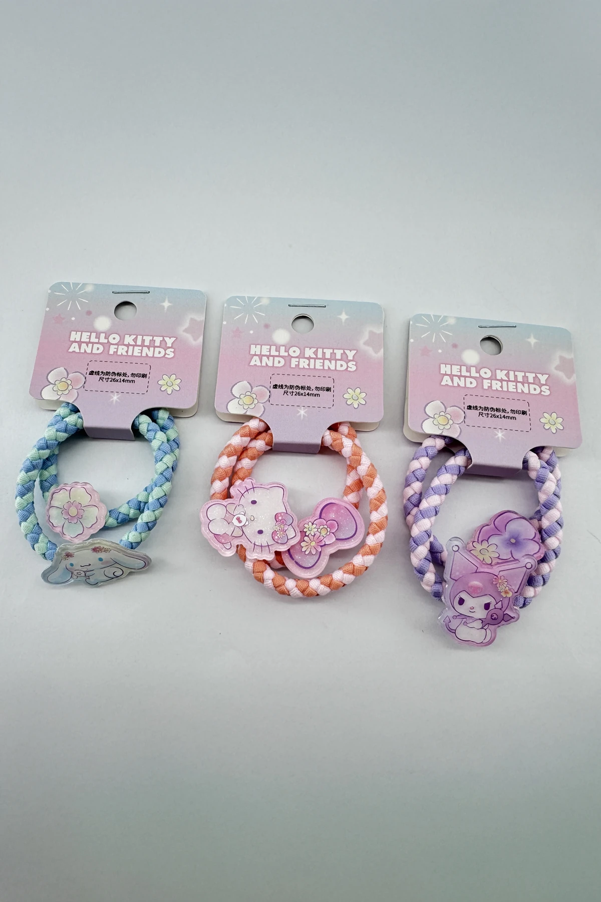 Hello Kitty Lisanslı Çiçek Dili Serisi Saç Tokaları (2 adet)