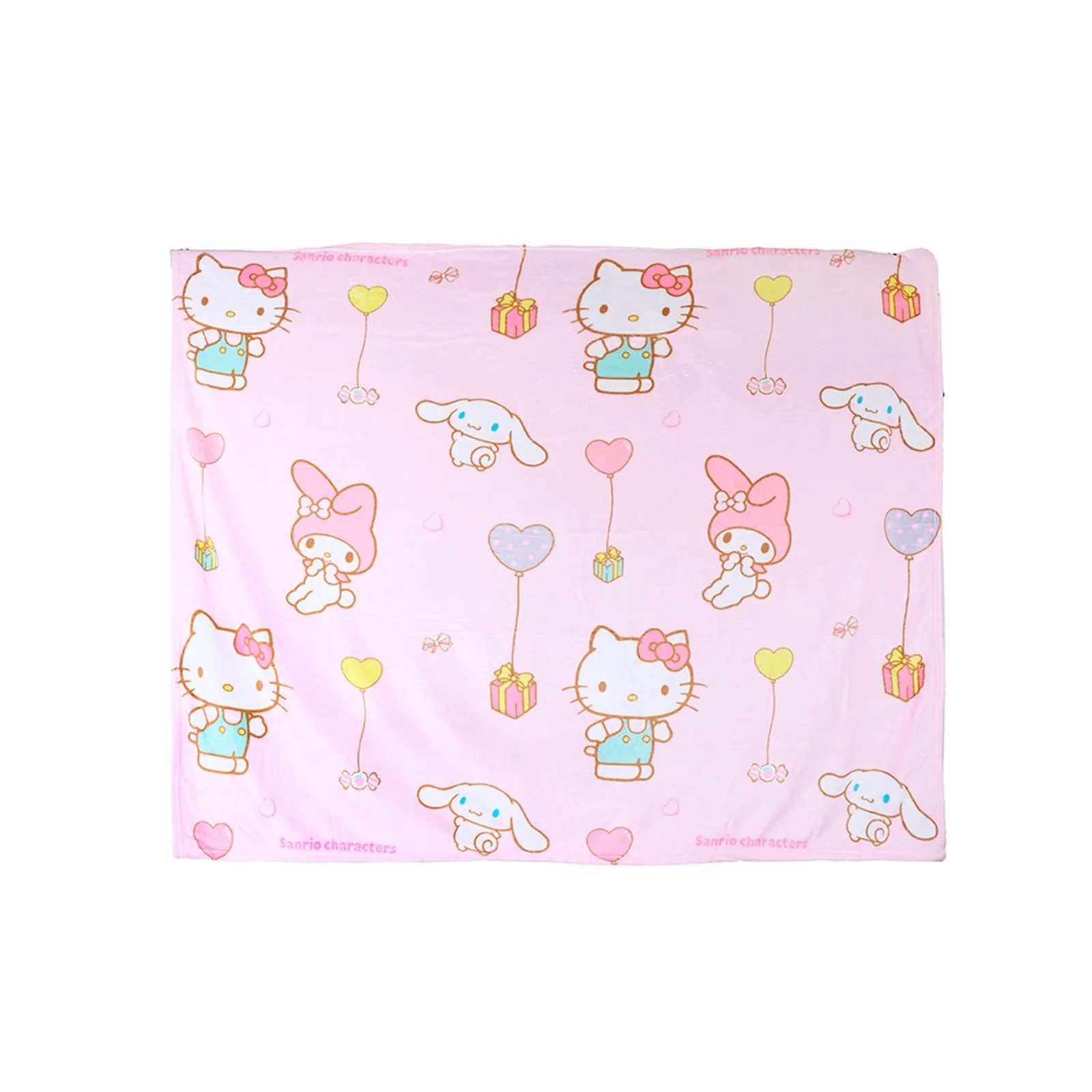 Sanrio Lisanslı Karakter Baskılı Battaniye