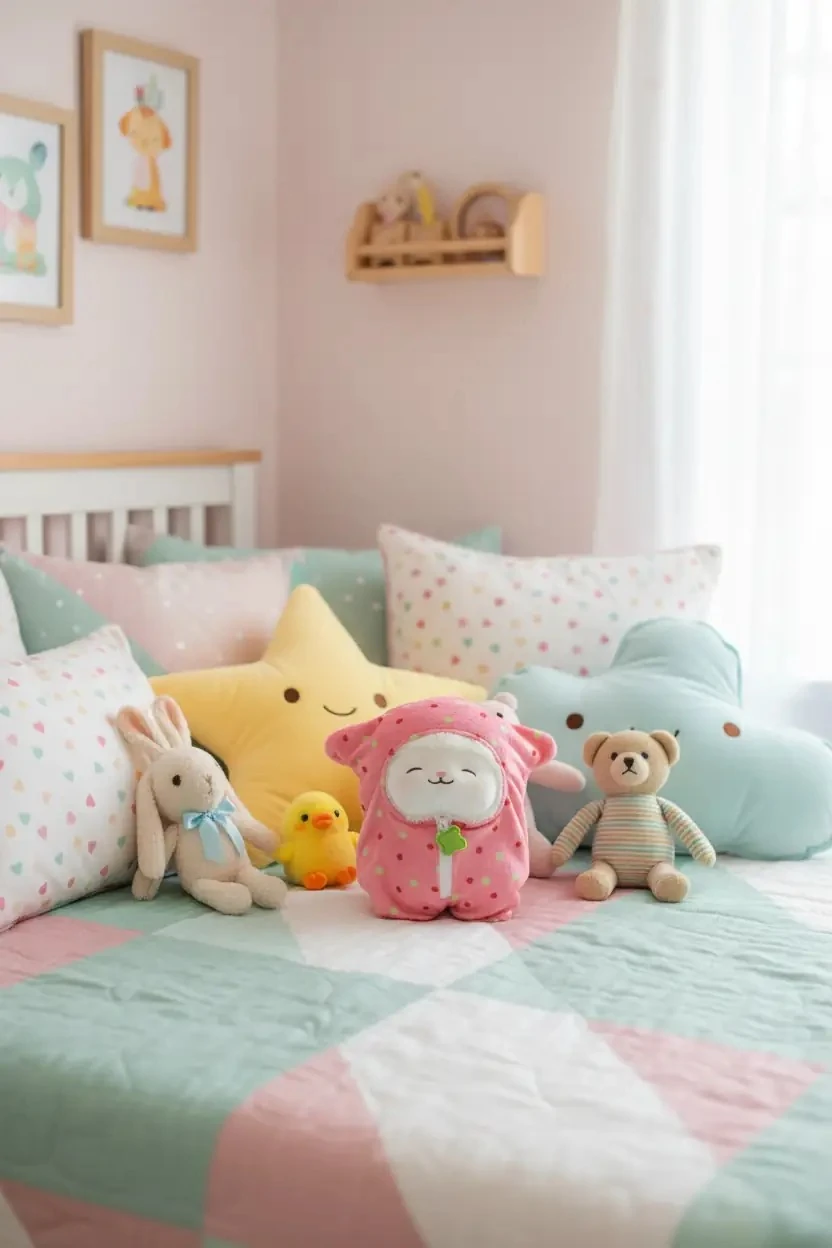 Kuzu Baa 28 cm Uyku Tulumlu Kuzu Peluş Oyuncak