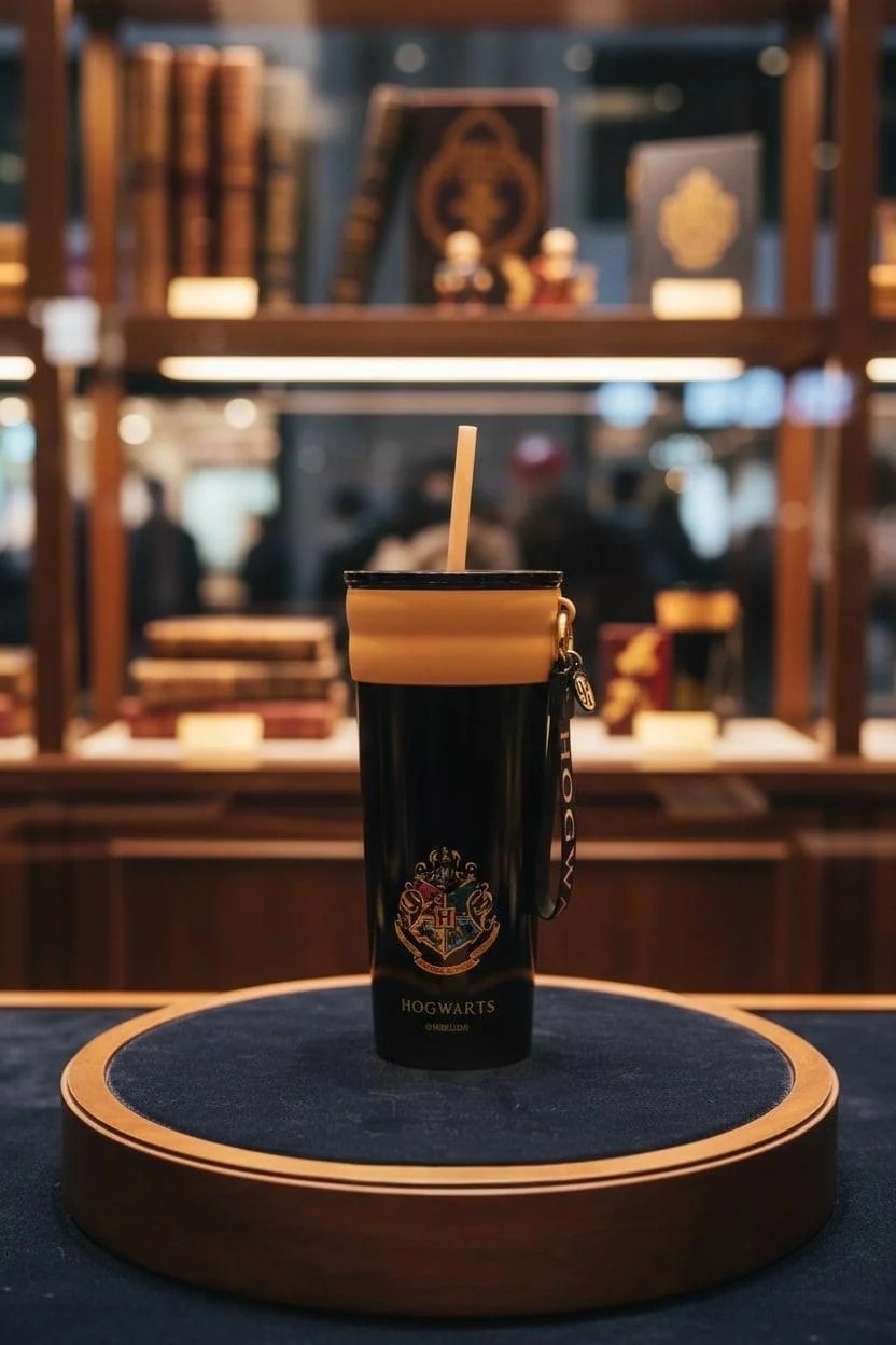 Harry Potter Lisanslı Pipetli Çelik Matara (800ml)