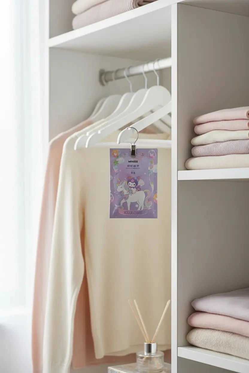 Sanrio Lisanslı Kuromi Kokulu Kese (Tatlı Yaban Frenk Üzümü) – Dolap & Çekmece Parfümü