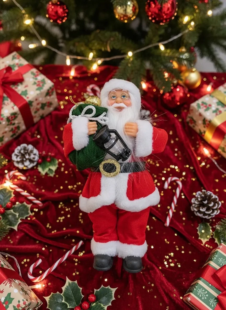 Waldern Luxury Noel Baba Santa Claus Yılbaşı Süsü