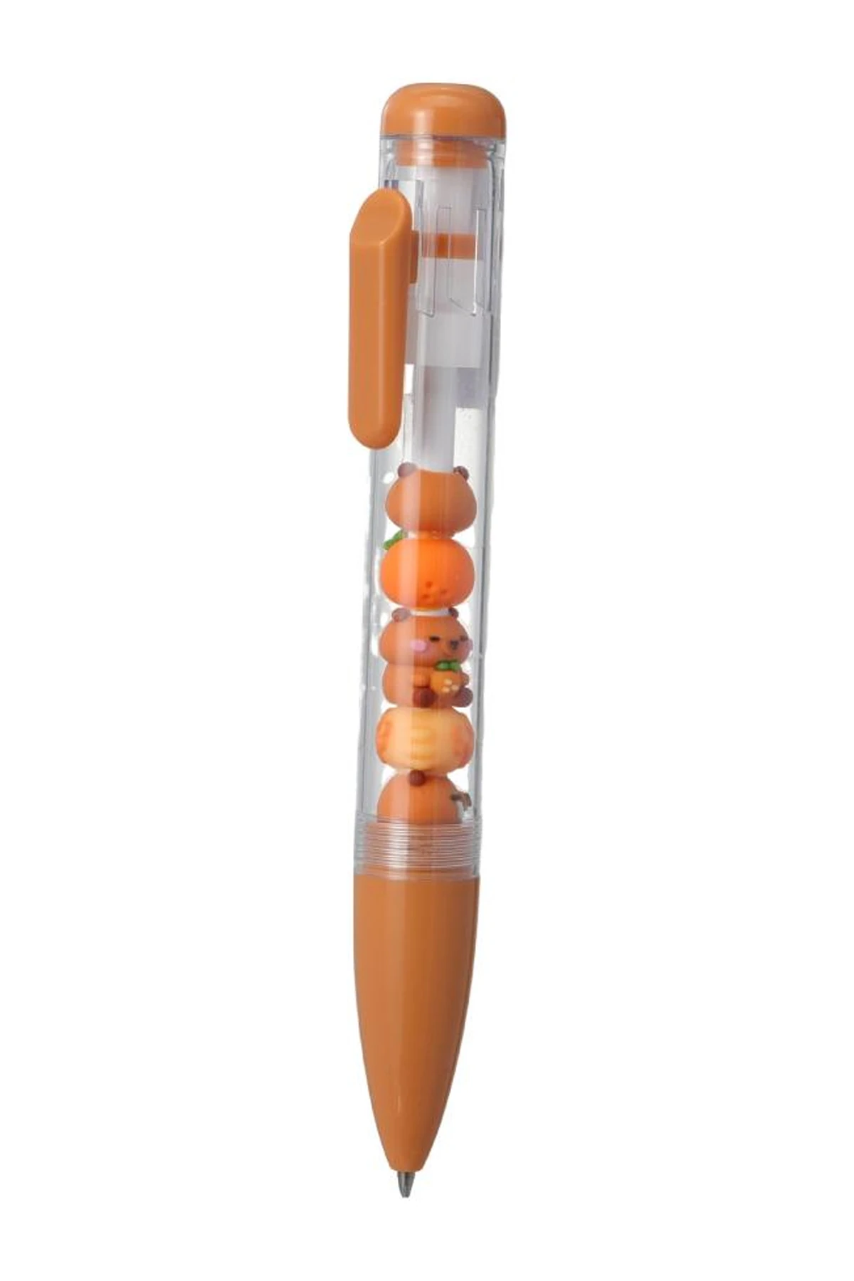 Mutlu Fırın Serisi Boncuklu Jel Kalem (0,5 mm, Siyah)