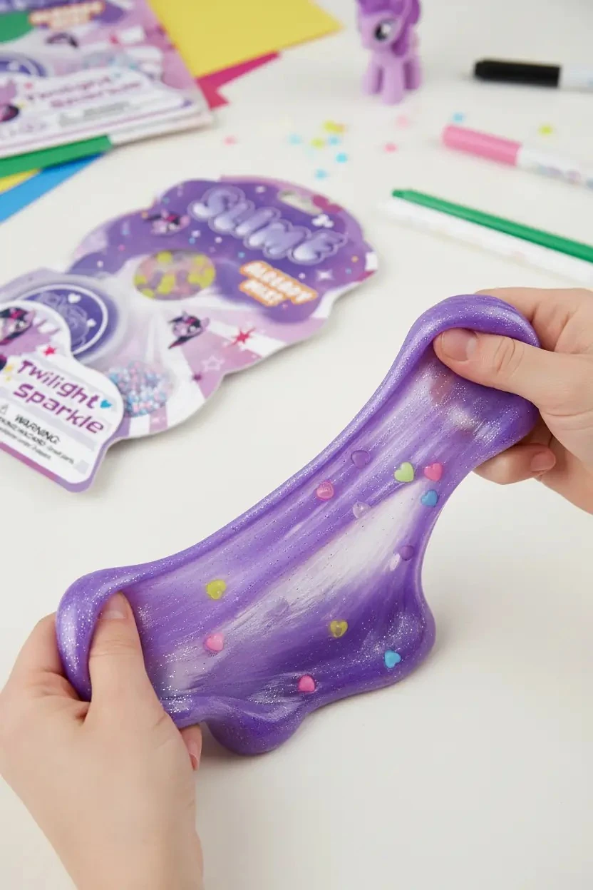 My Little Pony Lisanslı Slime Set – Twilight Sparkle Tek Renk Yumuşak Doku