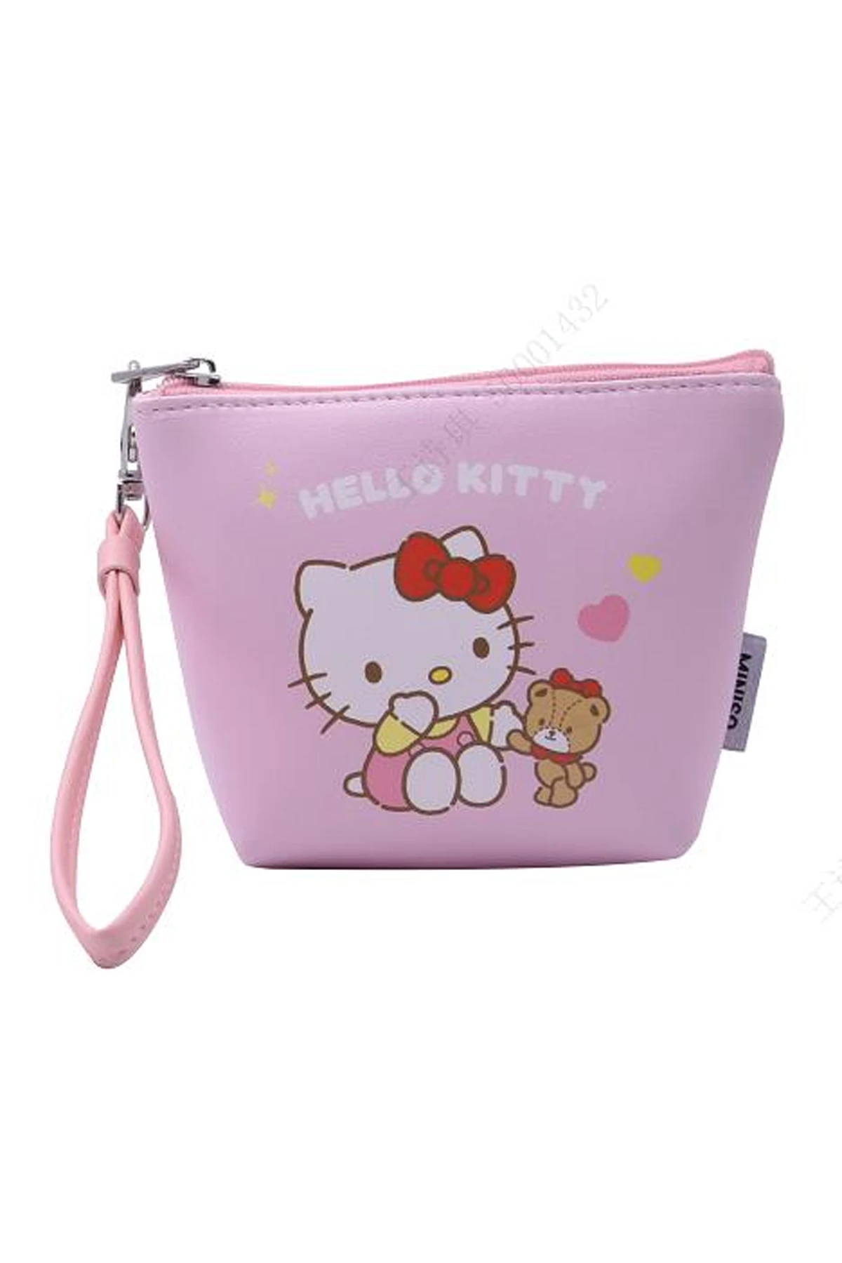 Sanrio Lisanslı Hello Kitty Mini Bozuk Para Çantası
