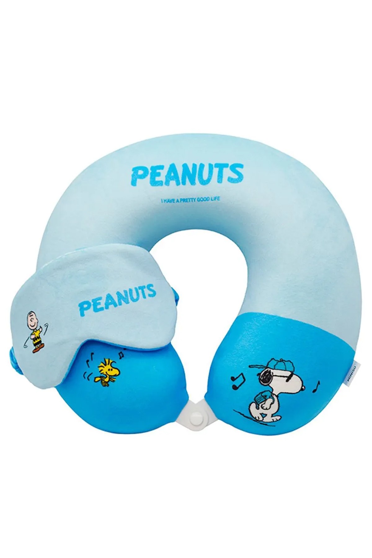 Snoopy Lisanslı Uyku Gözlüklü Hafızalı Sünger Boyun Y (Outlet)