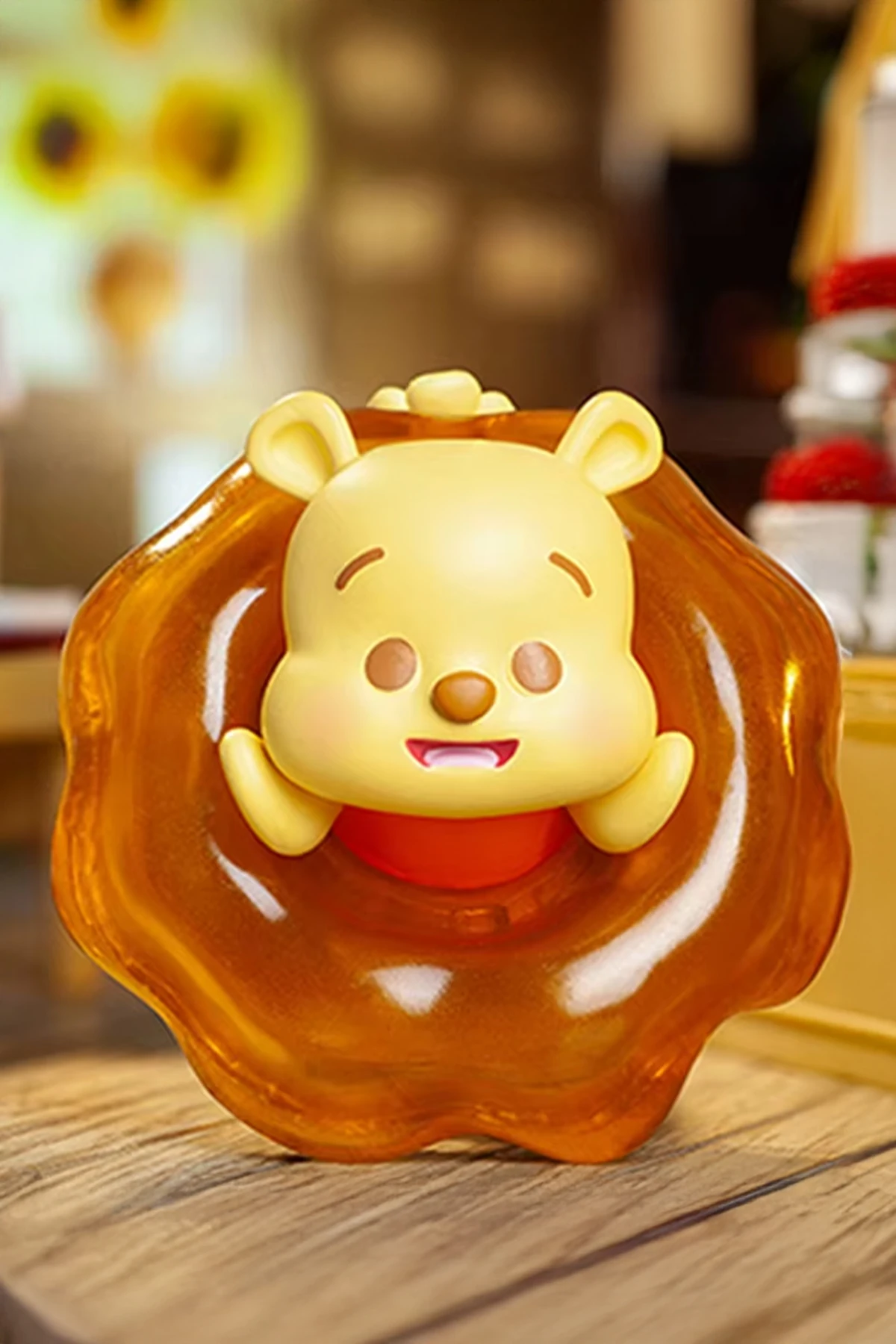 Disney Winnie The Pooh Lisanslı Donut Serisi Sürpriz Figürlü Kutu - Blind Box