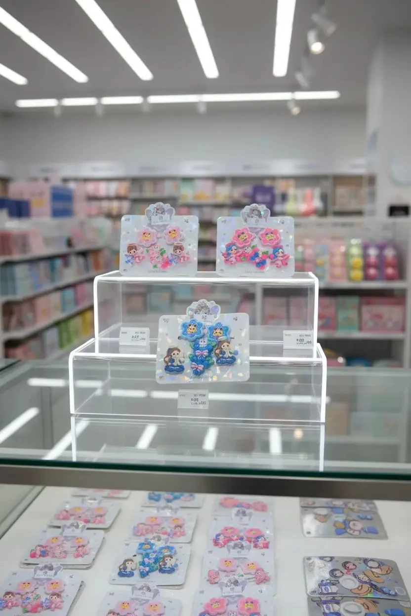 Bebek Figürlü Çocuk Kıstırmalı Toka – Renkli Ve Neşeli Set