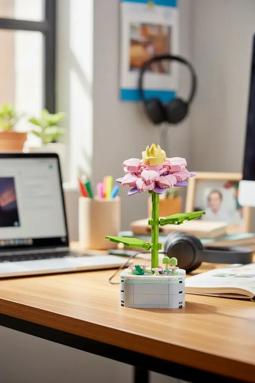 Atlas Çiçeği Oyun Bloğu – Dekoratif Mini Set | Miniso TR