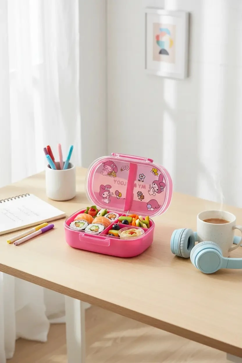 Sanrio Lisanslı My Melody Desenli Yemek Kabı 650 ml