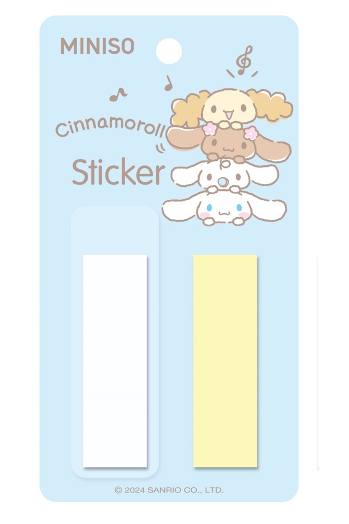 Sanrio Lisanslı Stacking Fun Serisi Kılıflı Yapışkan Notlar (Cinnamoroll)