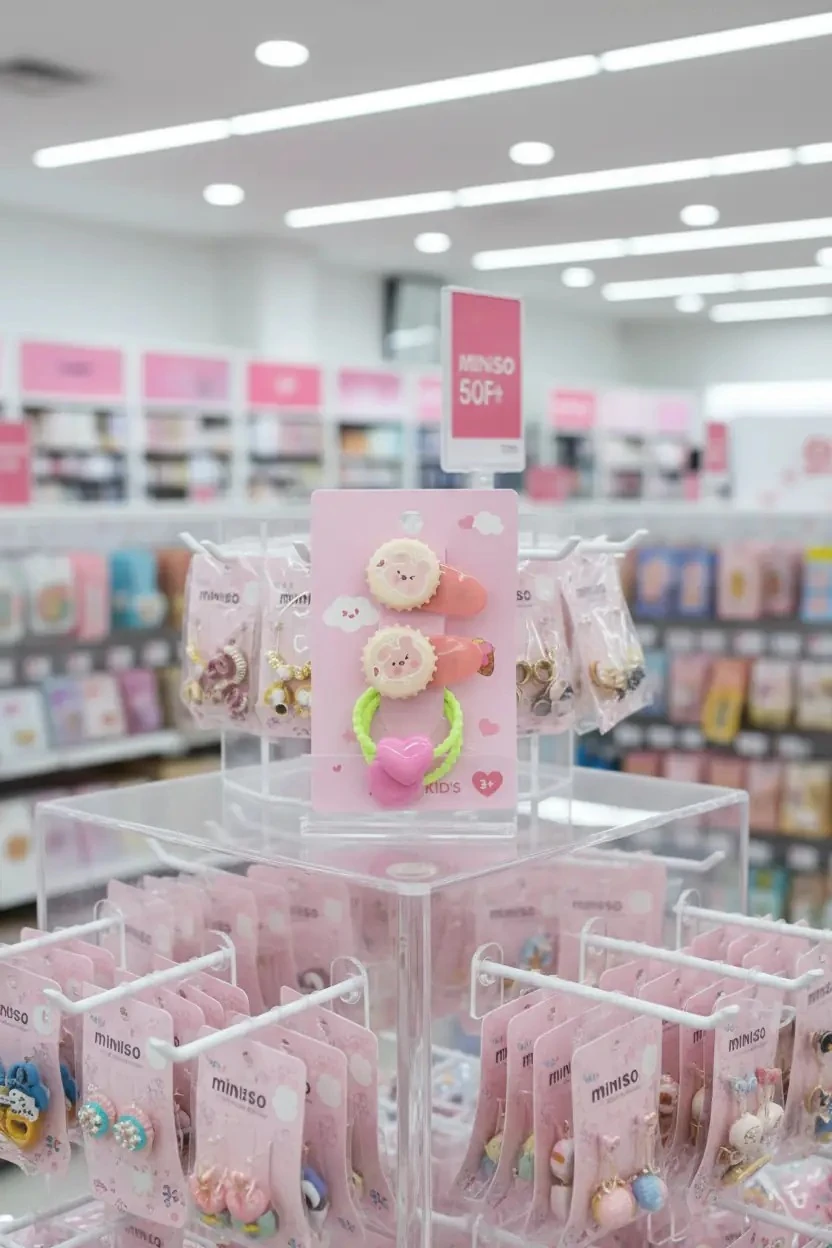 Eğlence Serisi Meyve Figürlü 4'lü Saç Toka Seti - Taze ve Renkli Stil