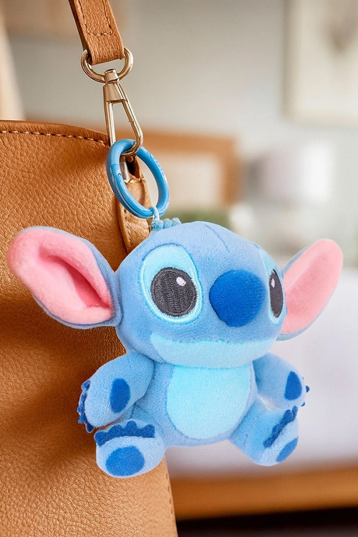 Disney Lilo&Stitch Lisanslı Peluş Anahtarlık (Stitch)