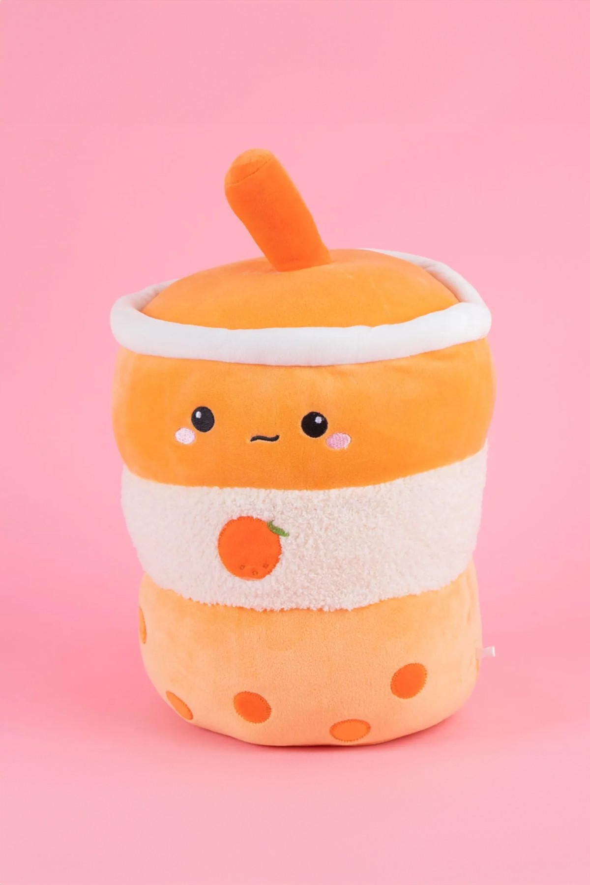 Meyve Çayı Serisi Peluş Oyuncak (30cm) - Portakal