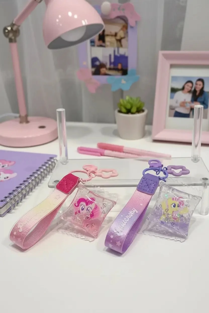 My Little Pony Lisanslı Sıvı Anahtarlık – Renkli Koleksiyonluk 6 Cm