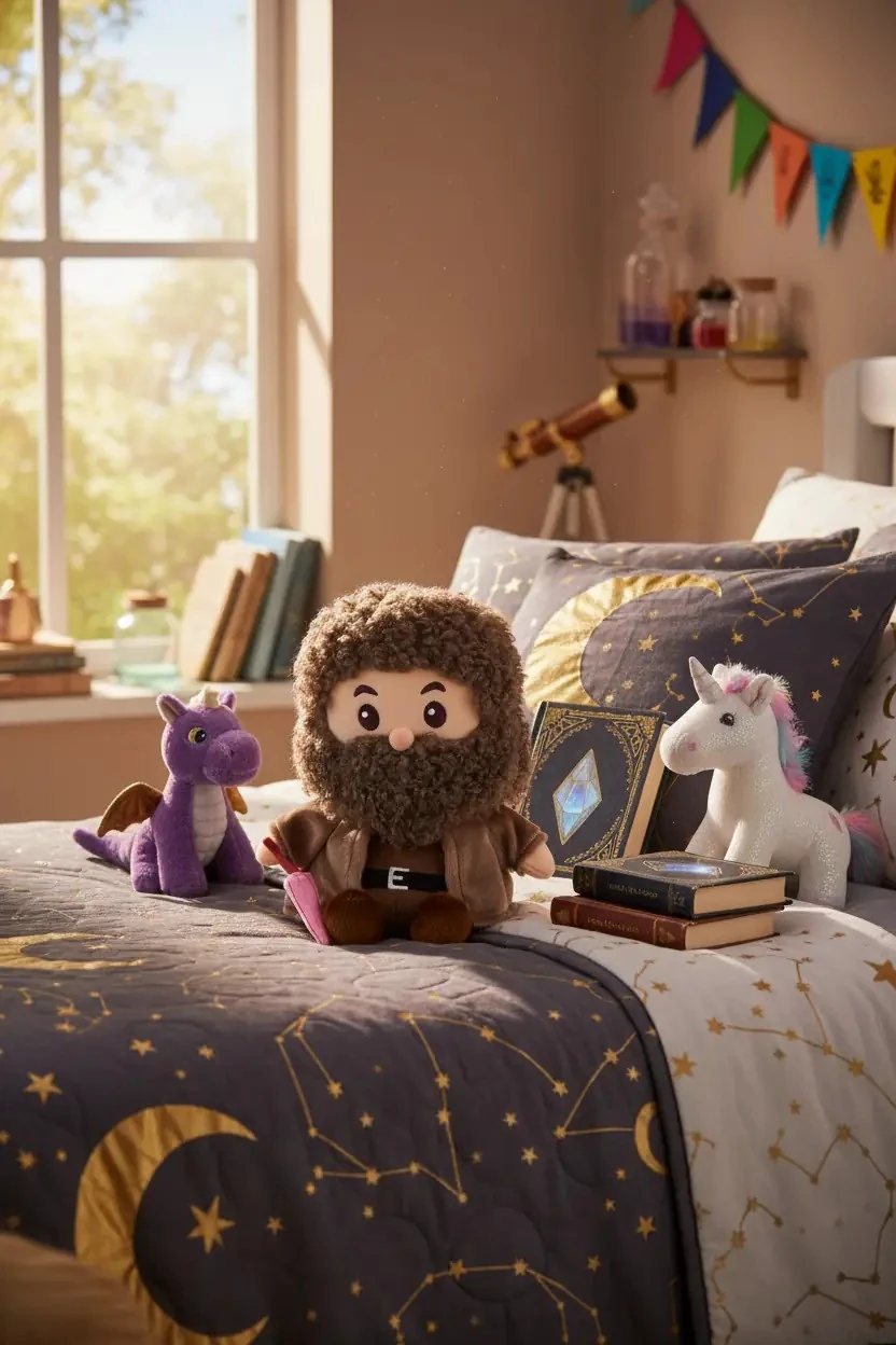 Harry Potter Lisanslı Peluş Oyuncak 25 Cm – Sihirli Cübbe Oturan Yumuşacık