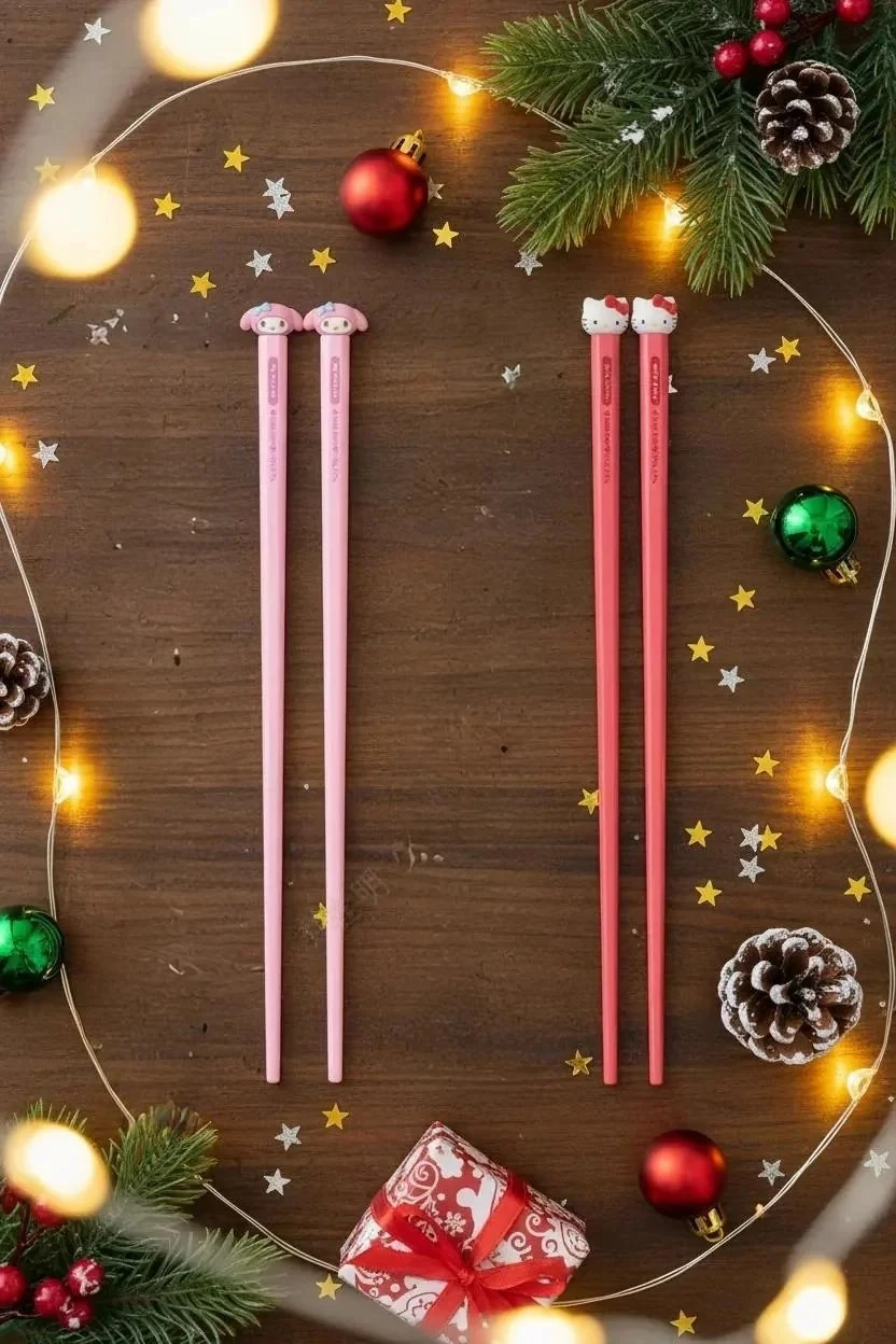 Sanrio Lisanslı Hello Kitty ve Arkadaşları Mini Chopstick