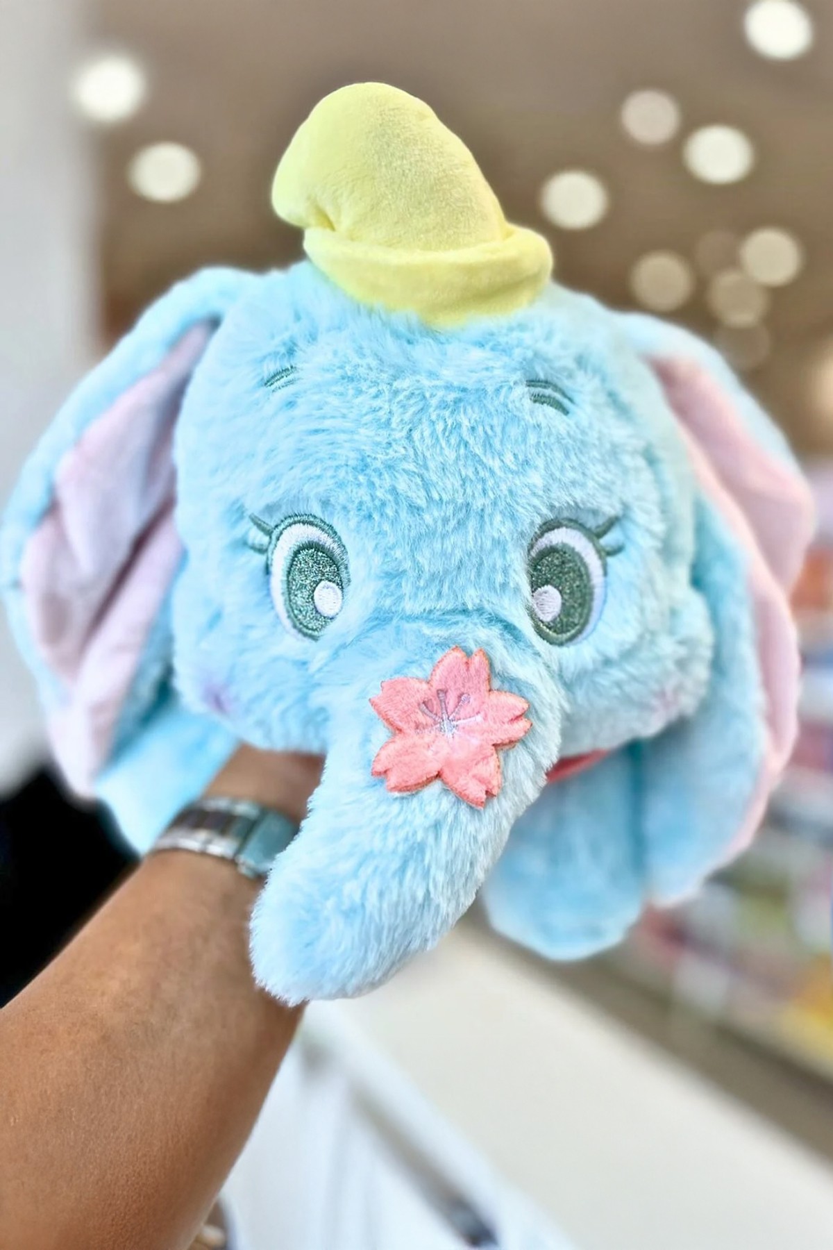 Disney Lisanslı Sakura Serisi Oturan Peluş Oyuncak - Dumbo