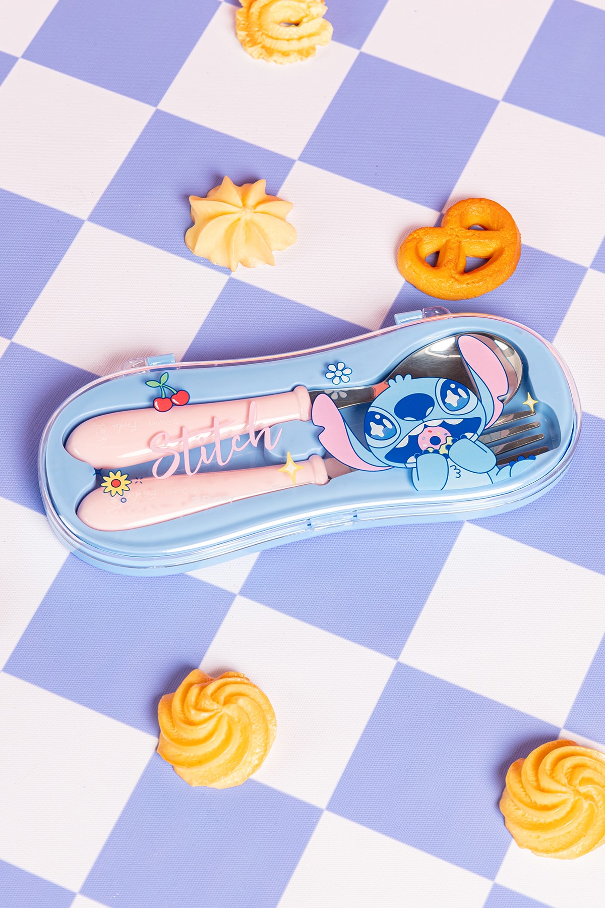 Disney Lilo&Stitch Lisanslı Parti Serisi Çatal Kaşık Seti (Outlet)