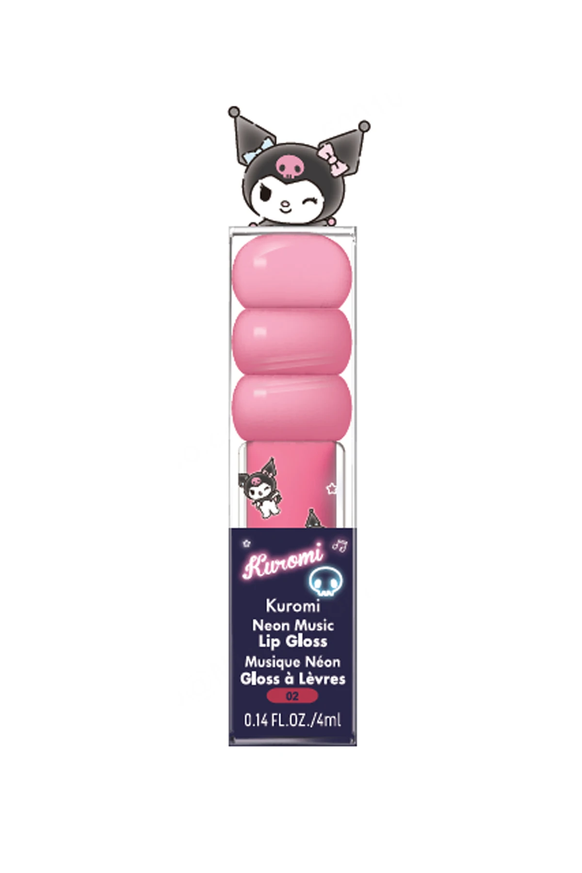 Sanrio Lisanslı Kuromi Neon Music Dudak Parlatıcısı (02)
