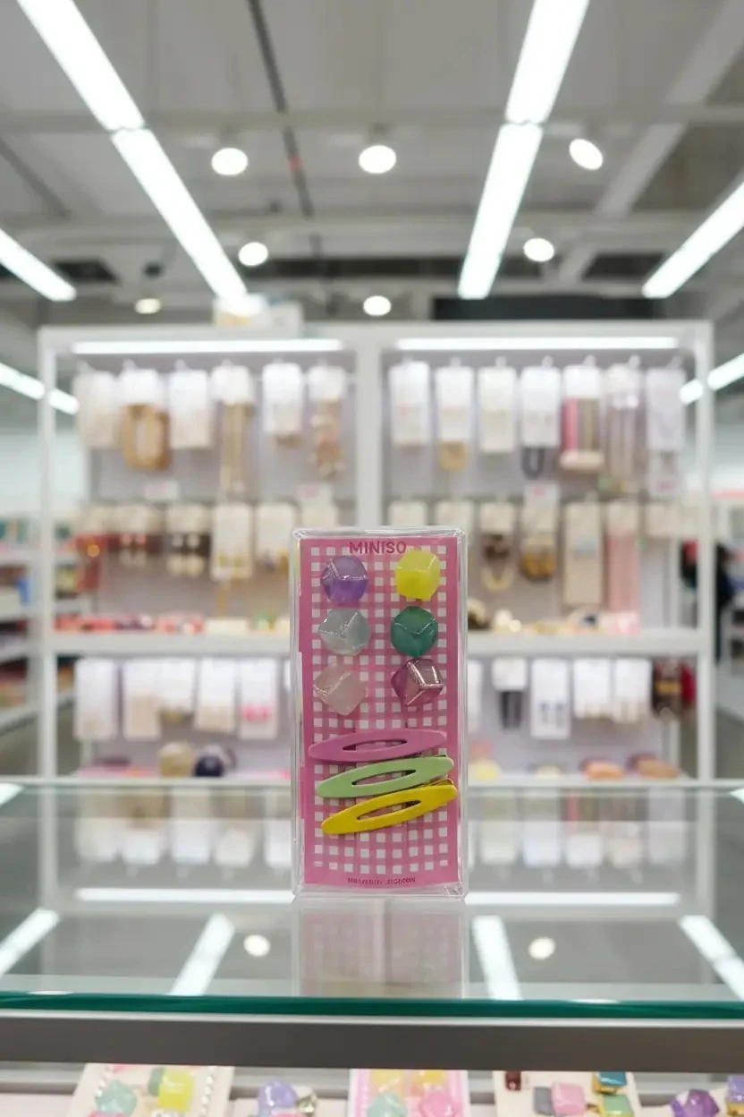 Makaron Figürlü Çocuk Toka Seti