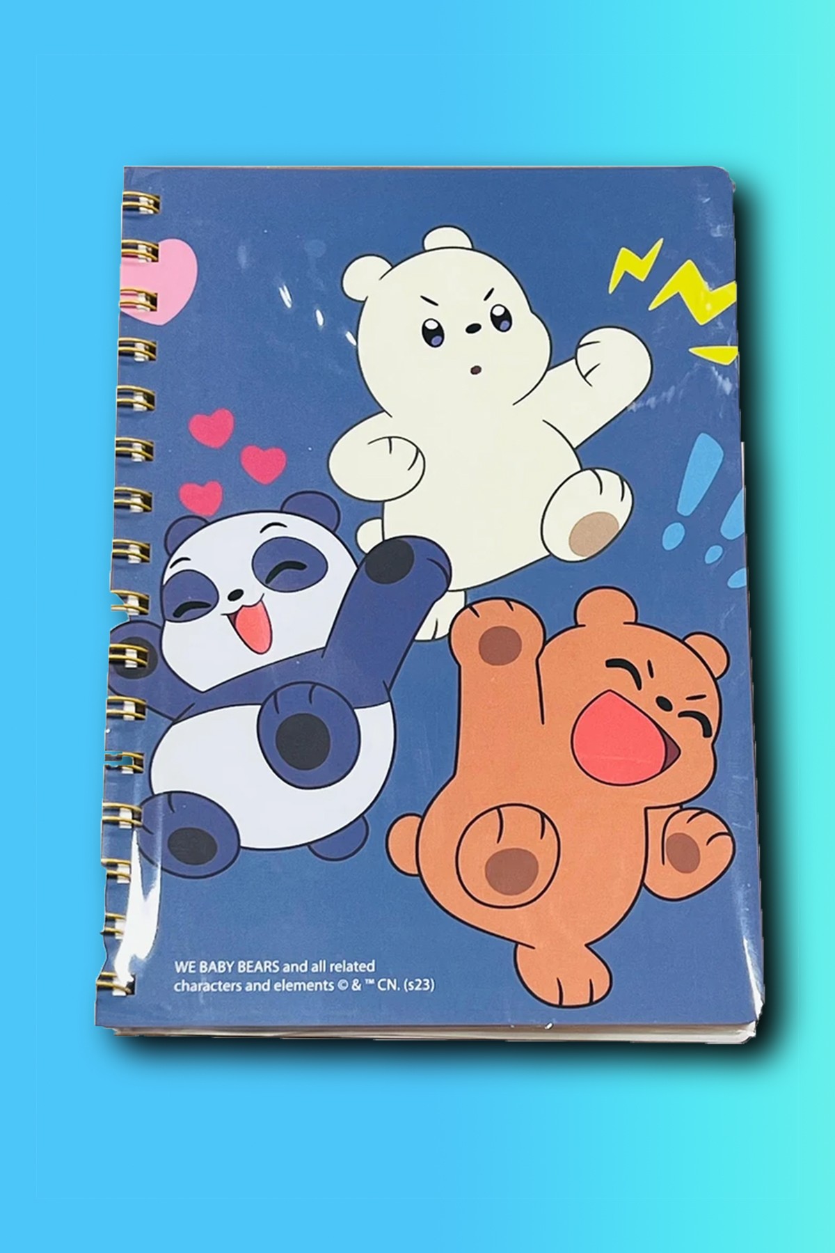 We Baby Bears Lisanslı A5 Telli Defter (64 Yaprak)