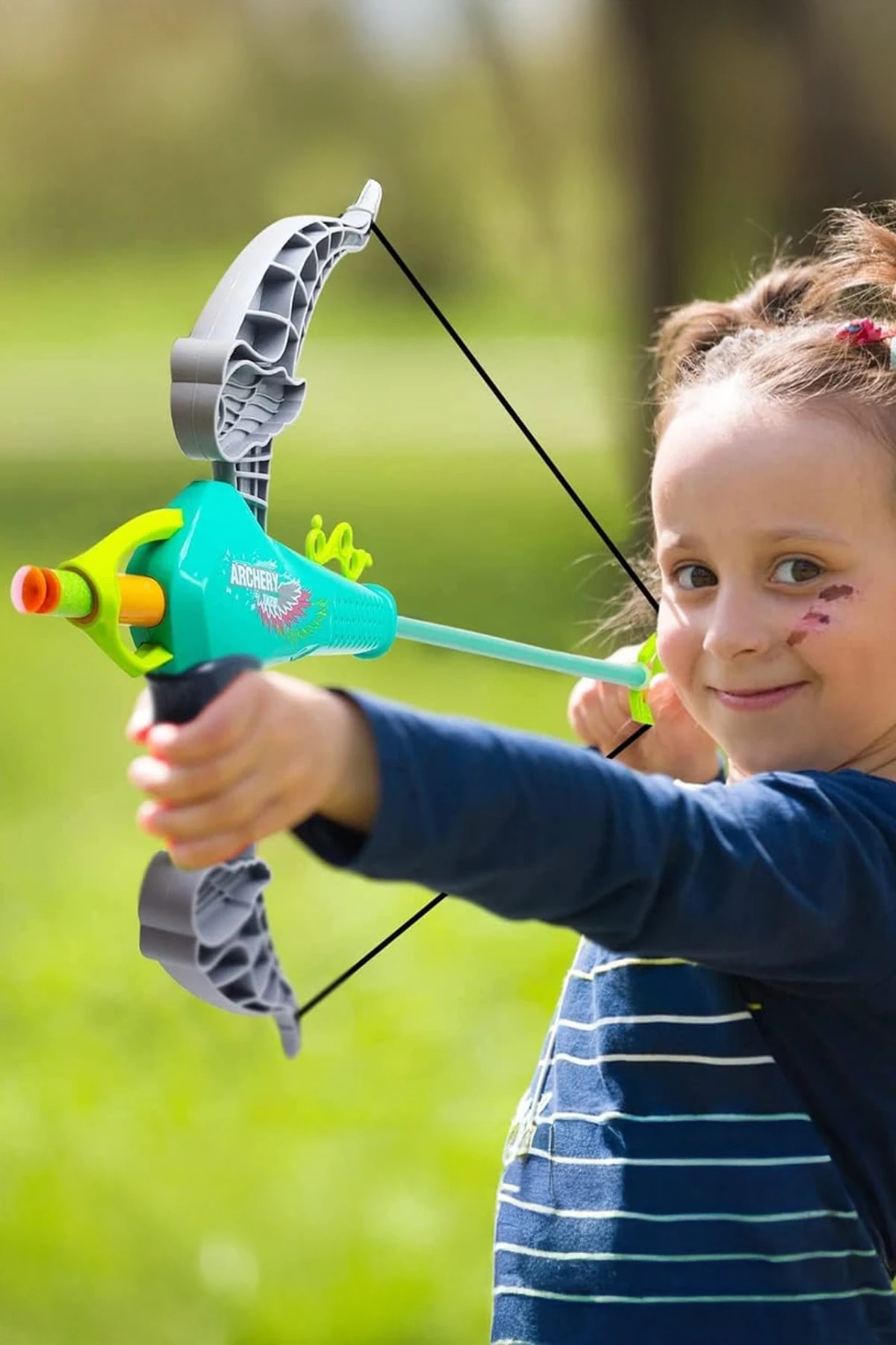 Soft Bullet Serisi Oyuncak Tabanca (Hedefli)(Yeşil)