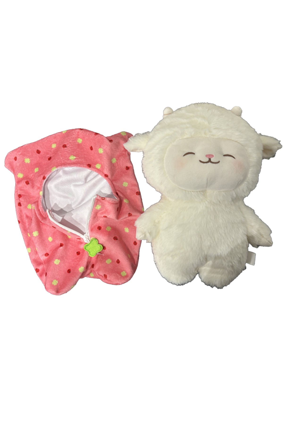 Kuzu Baa 28 cm Uyku Tulumlu Kuzu Peluş Oyuncak