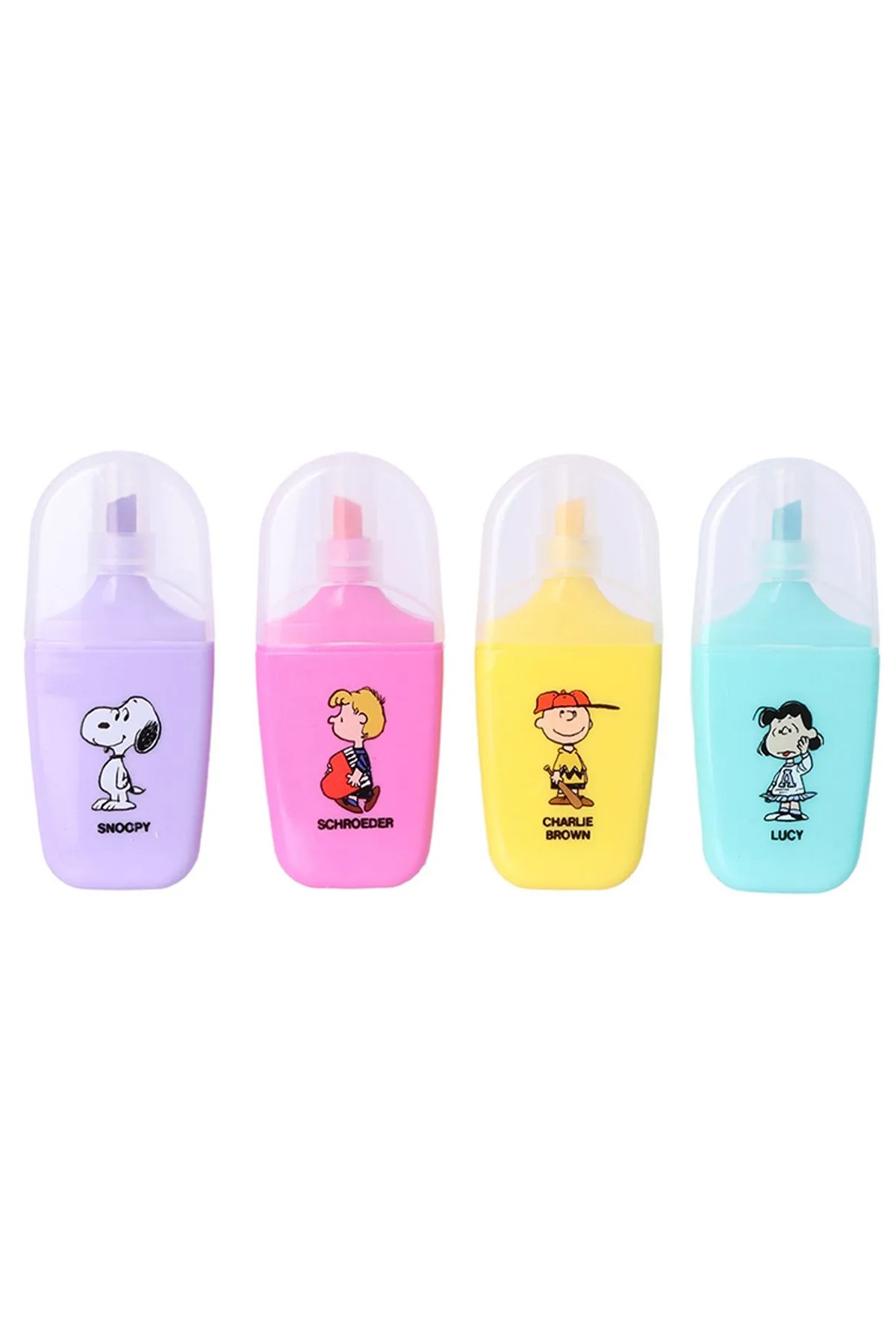 Snoopy Lisanslı Vintage Serisi Marker Seti (4 adet)