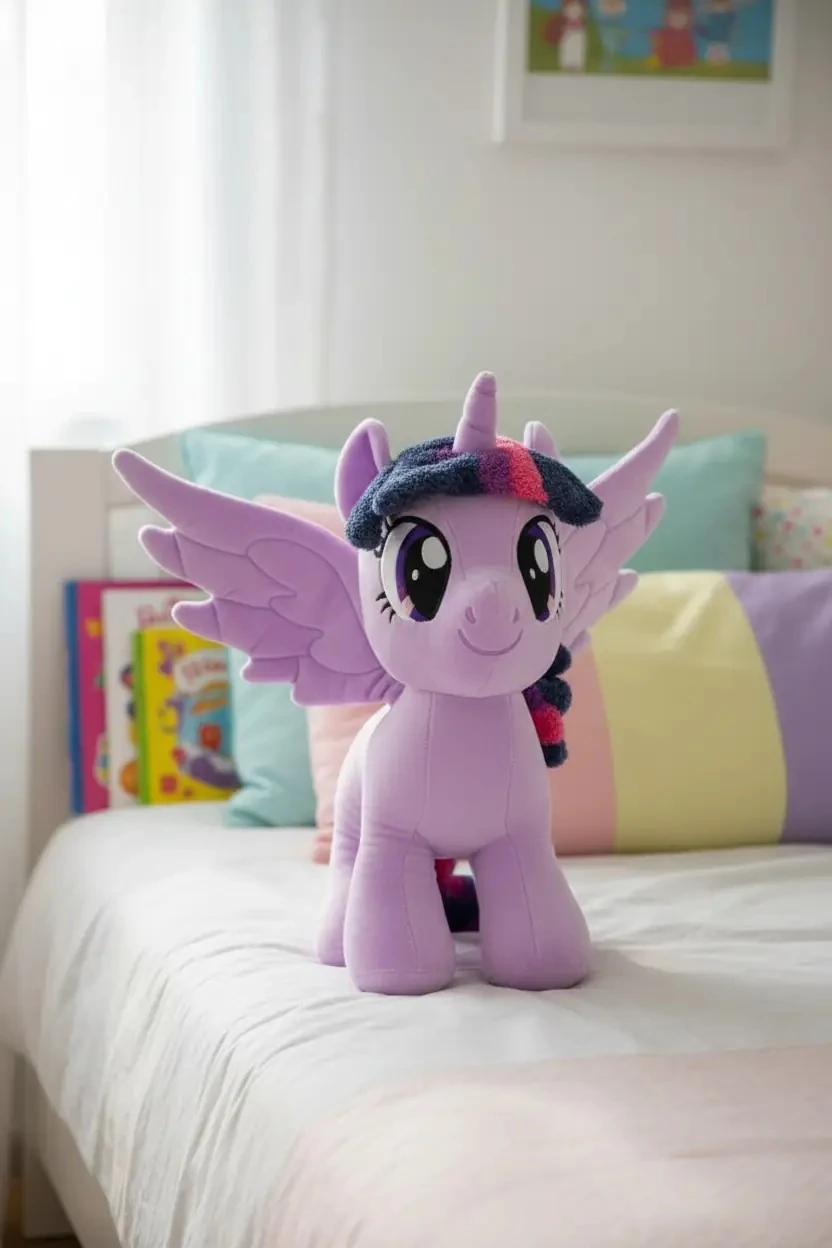 My Little Pony Lisanslı 41 cm Peluş Oyuncak (Twilight Sparkle)