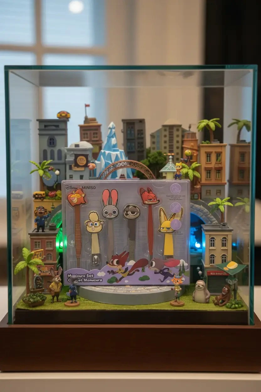 Disney Zootropolis Lisanslı Manikür Seti (6 adet)