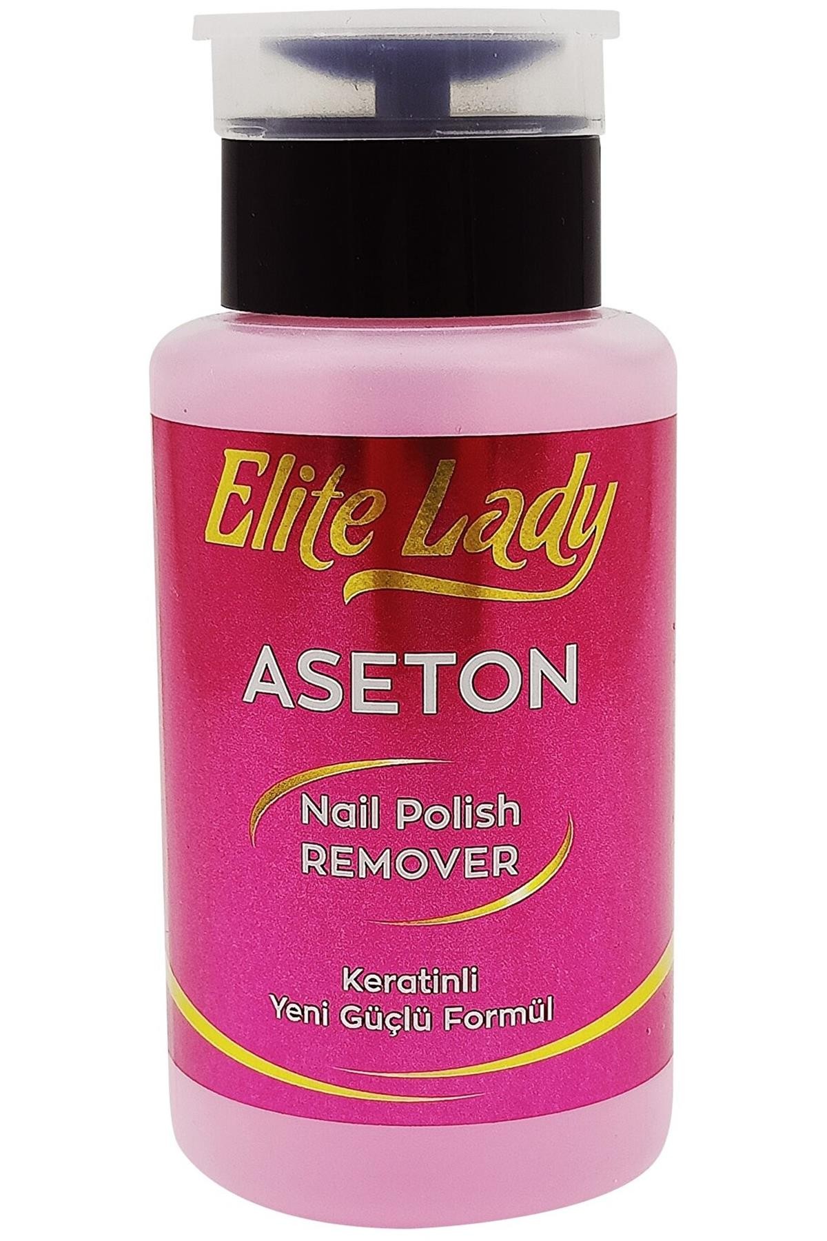 Elite Lady Aseton Pompalı/Keratin 200 Ml
