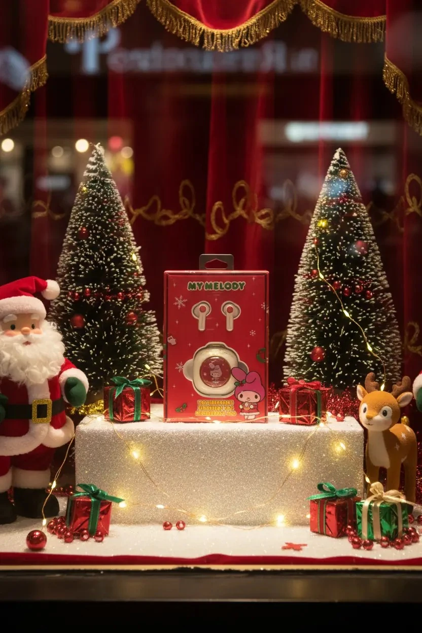 Sanrio Lisanslı Yılbaşı Serisi My Melody Bluetooth Kulaklık