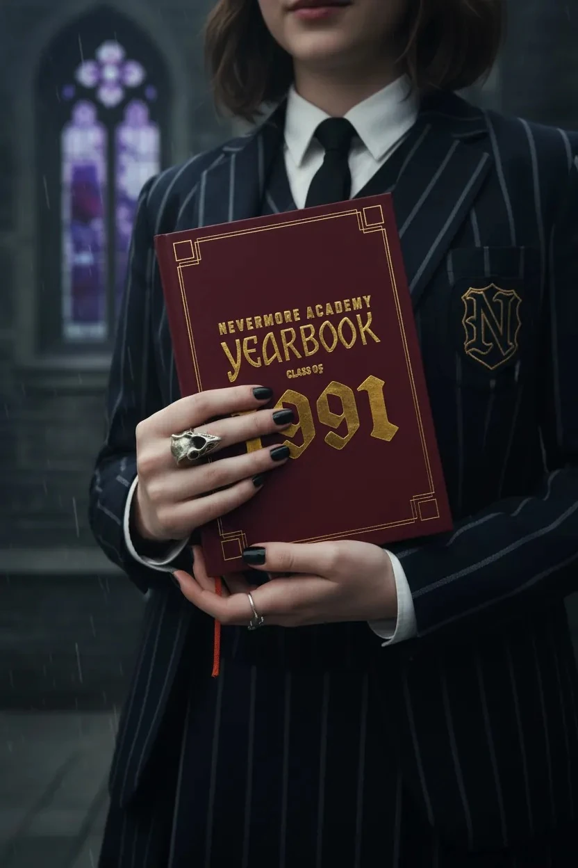 Wednesday Lisanslı Nevermore Academy Not Defteri